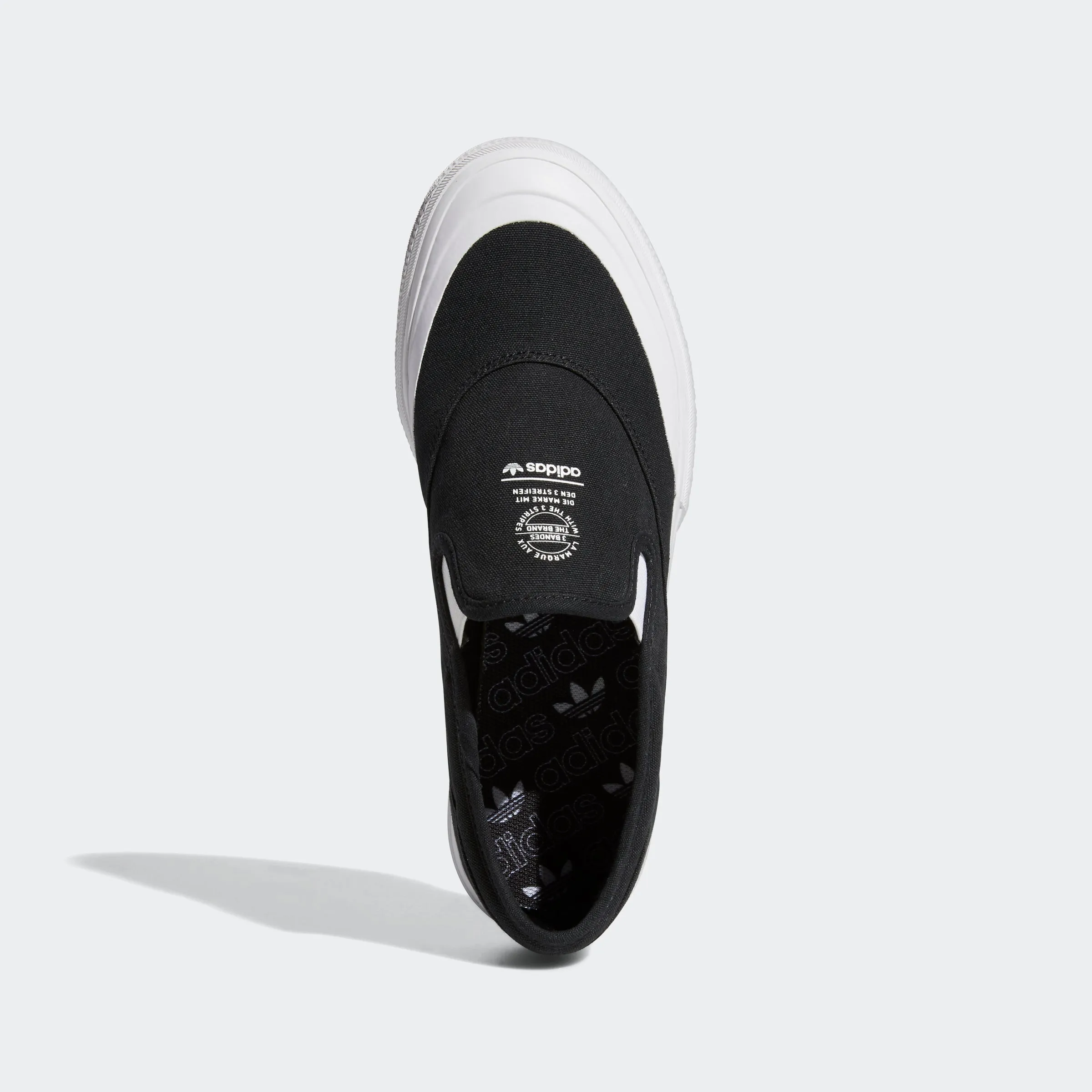Men's adidas Originals Nizza RF Slip Shoes Black