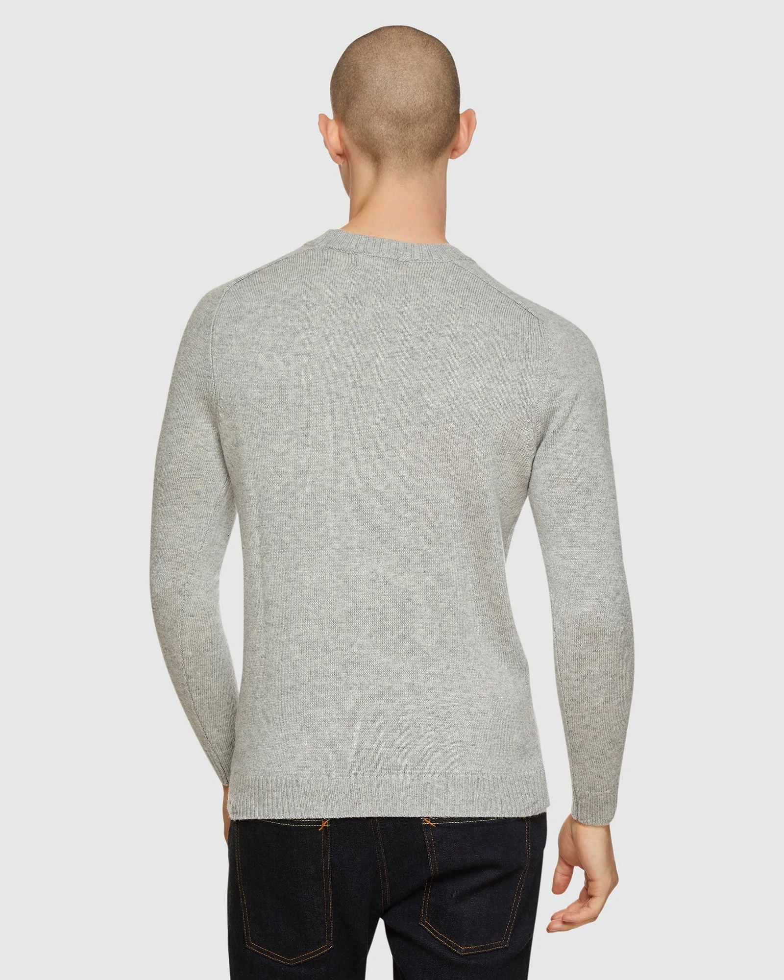 Ritchie Crew Neck Lambswool Knit